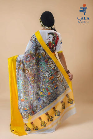 Madhubani saree