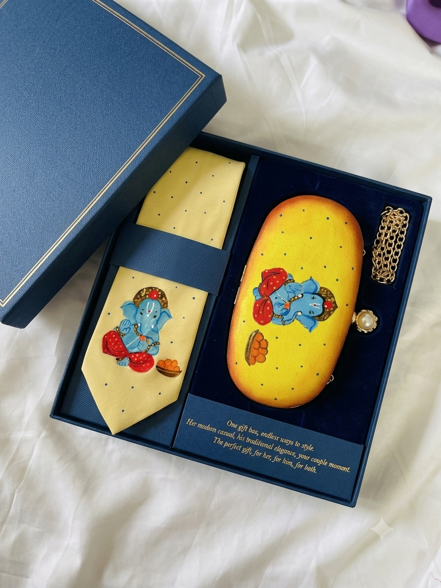 Tie Cluch gift set