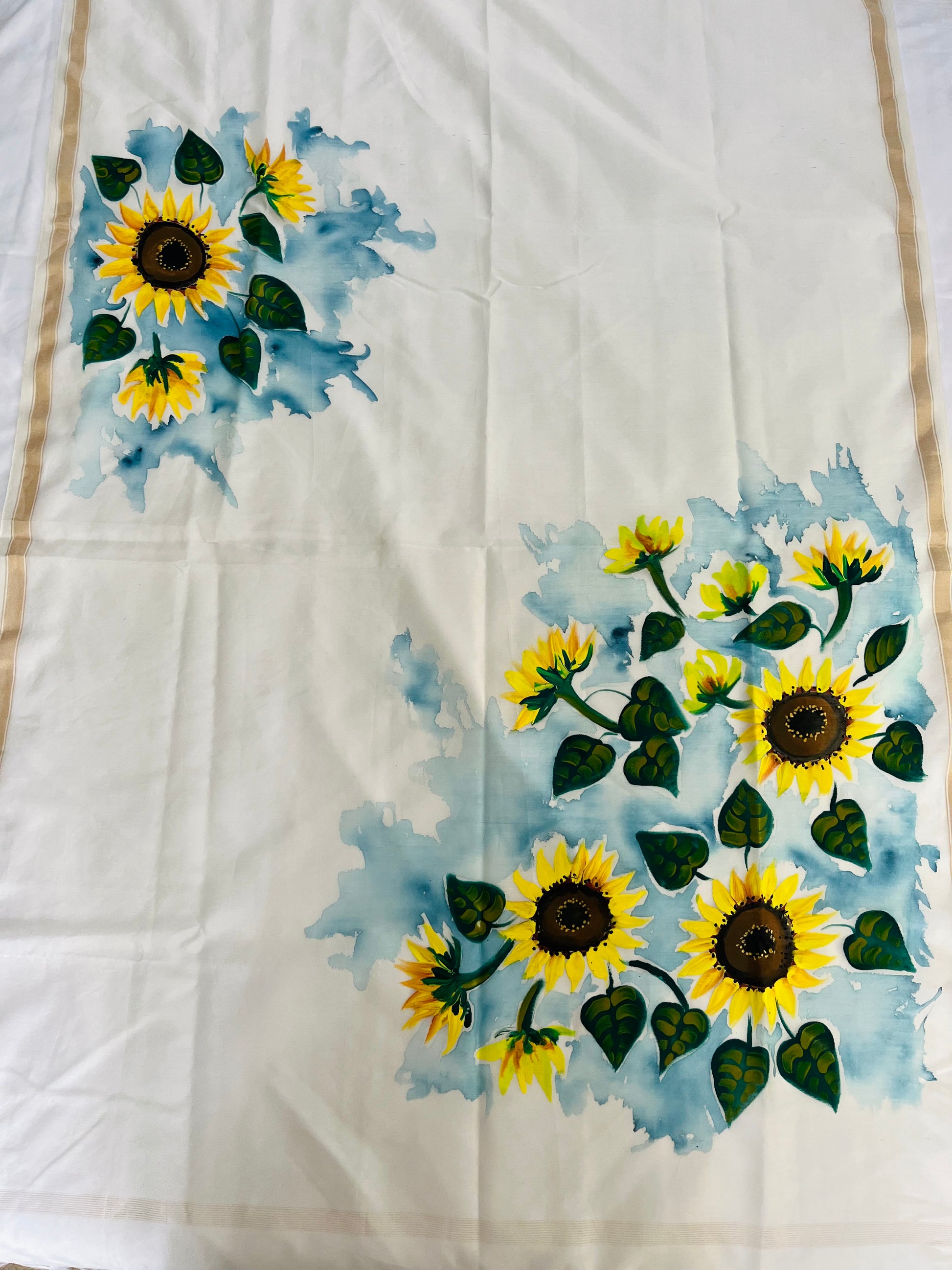 Pure chanderi silk dupatta