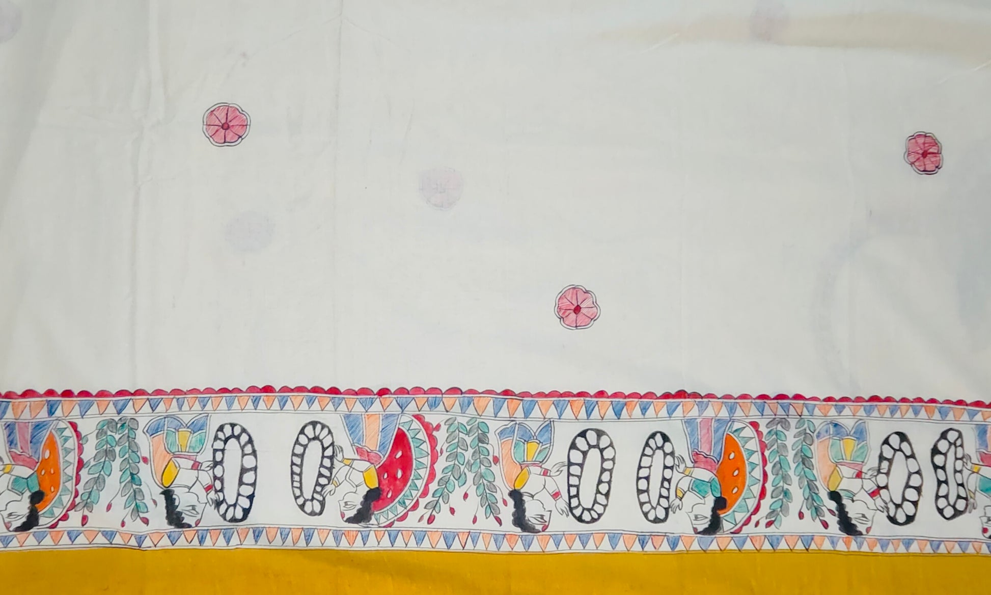 Madhubani saree