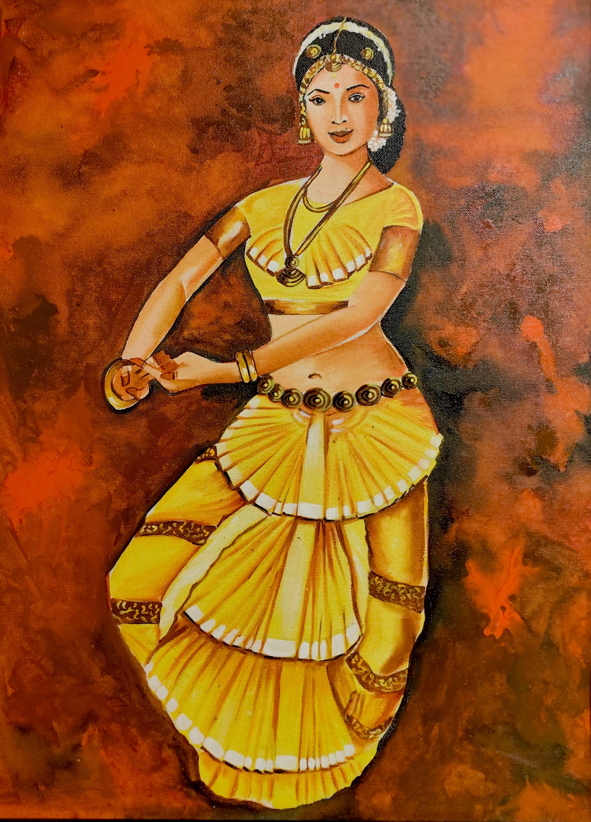 Indian dancing lady