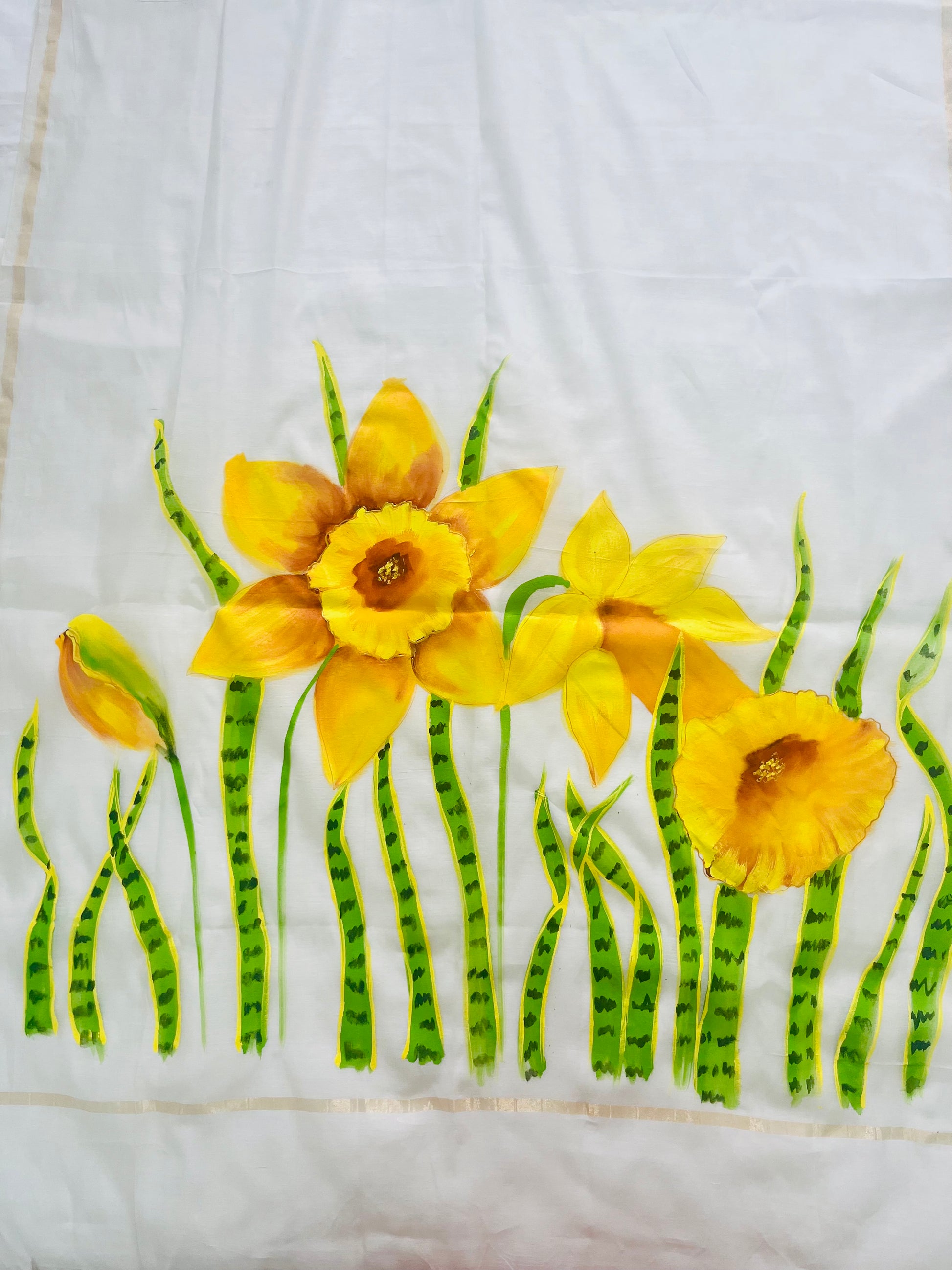 Pure malai chanderi dupatta: Bloom after the storm