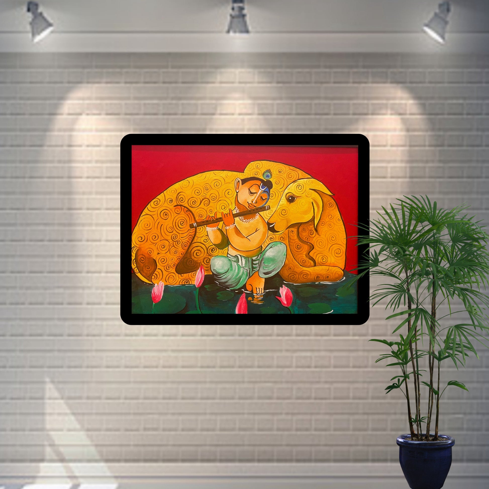 Abstract Krishna