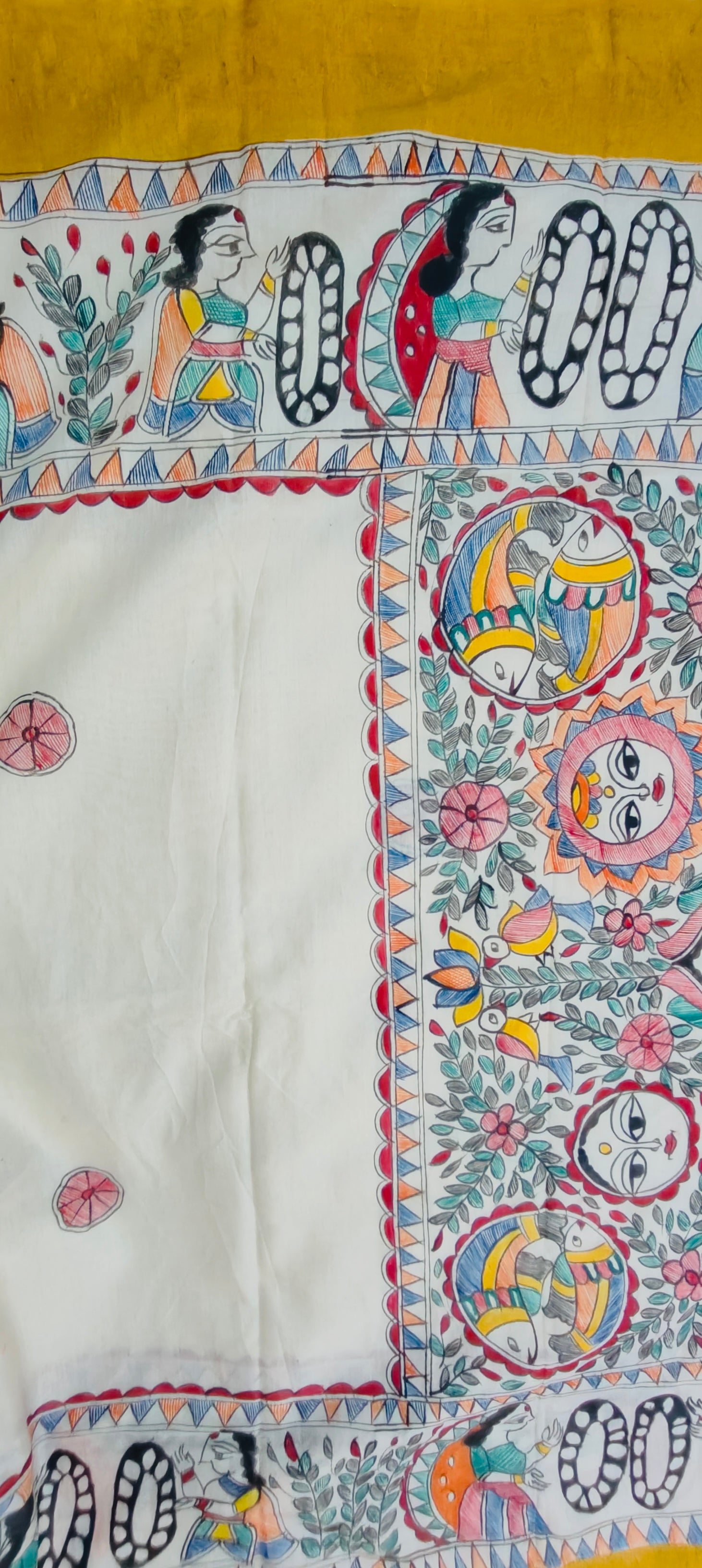Madhubani saree