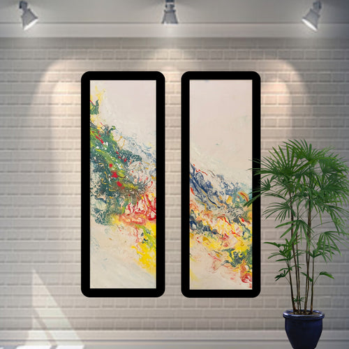 Abstract Art . Each piece is 1236 inches
