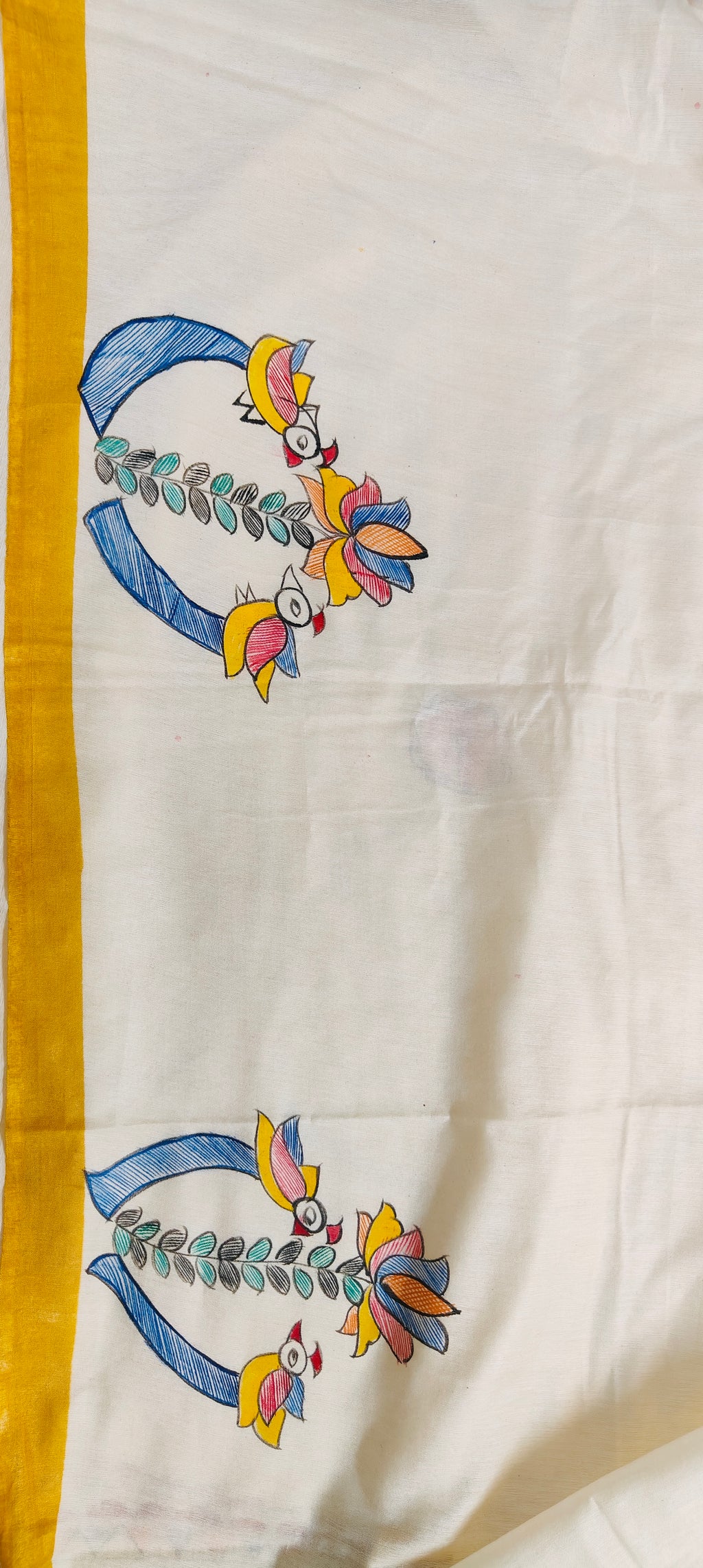 Madhubani saree