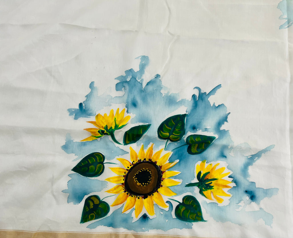 Pure chanderi silk dupatta
