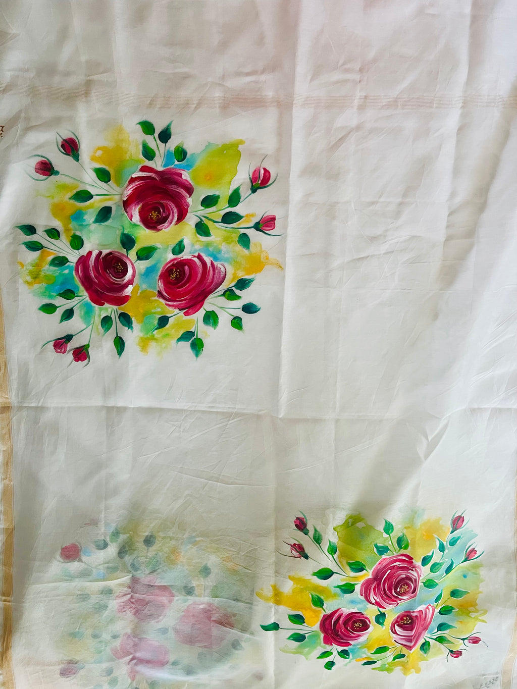 Pure chanderi silk dupatta