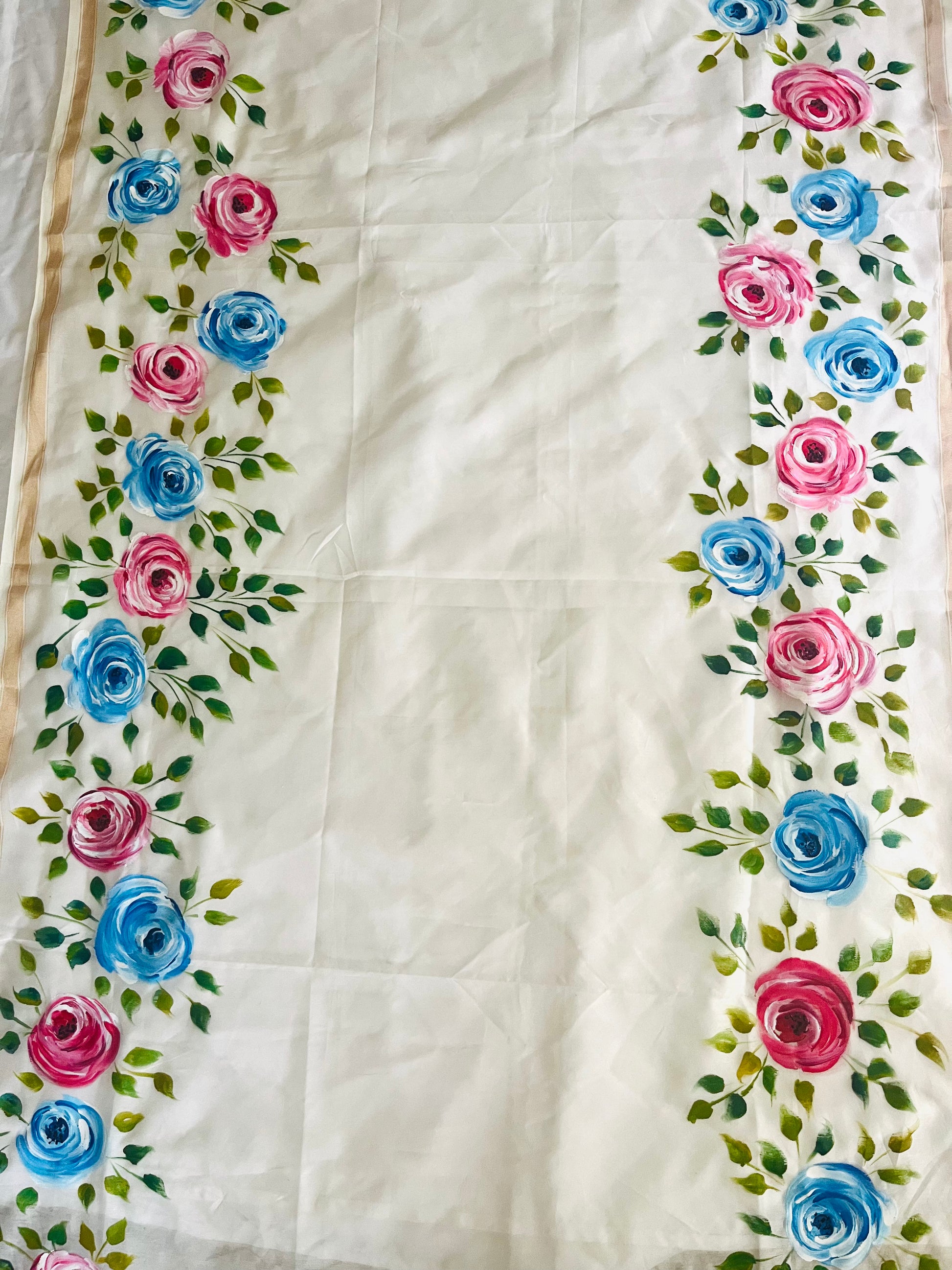 Pure chanderi silk dupatta