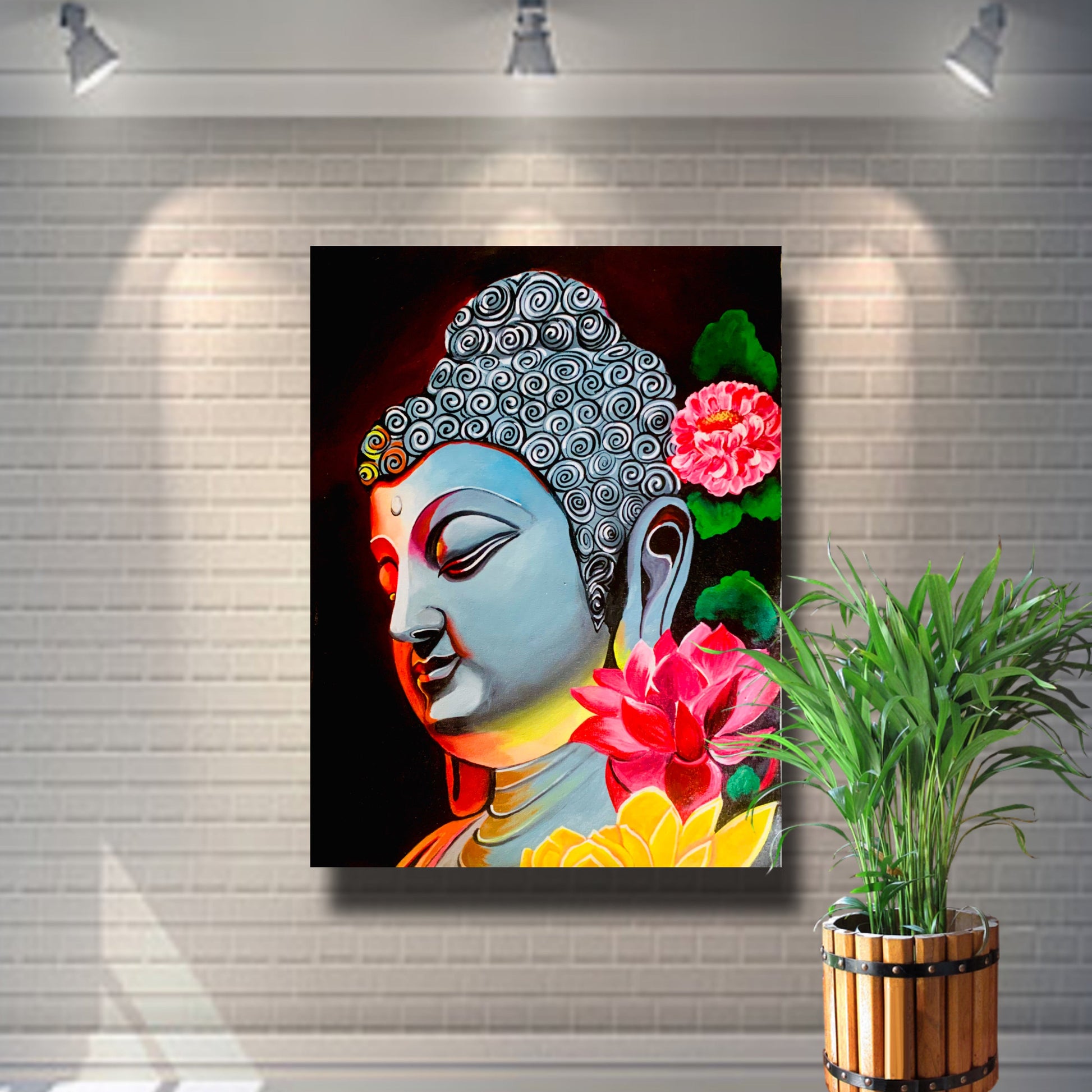 Colourful Buddha