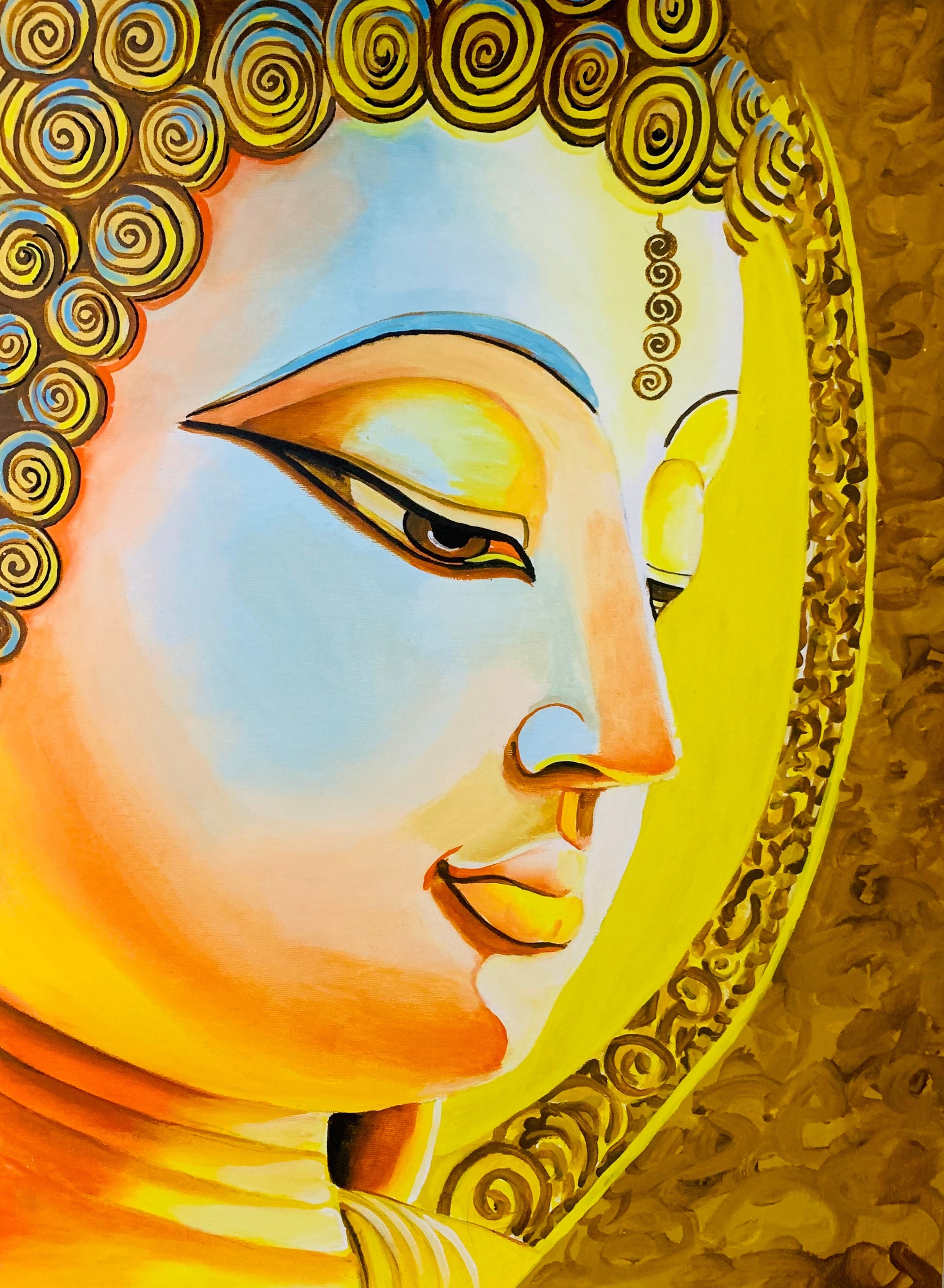 Vibrant Buddha