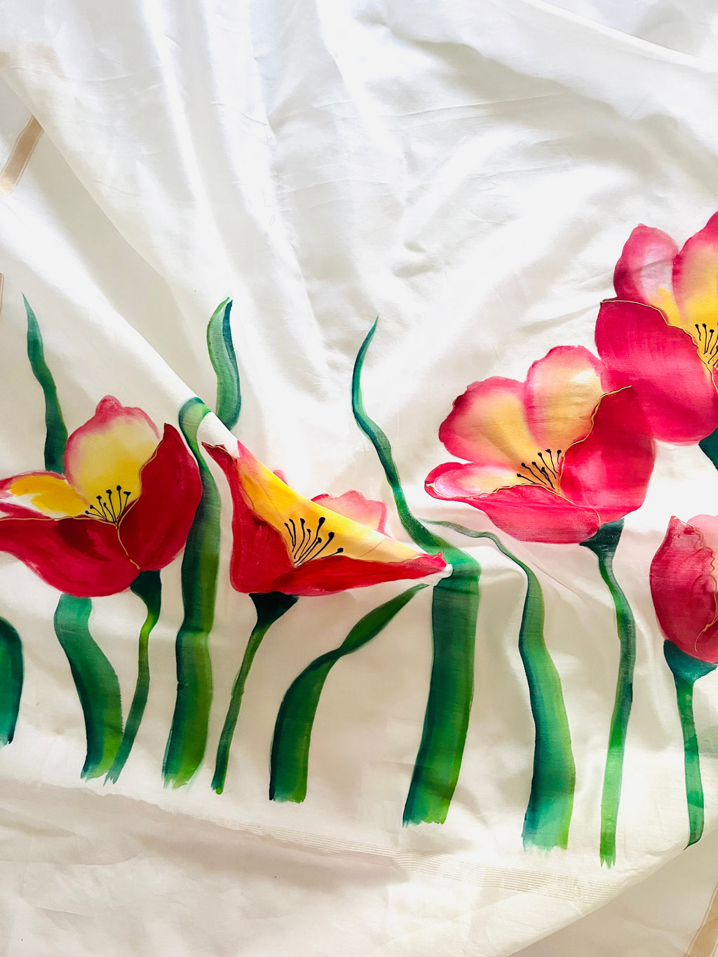 Pure chanderi silk dupatta