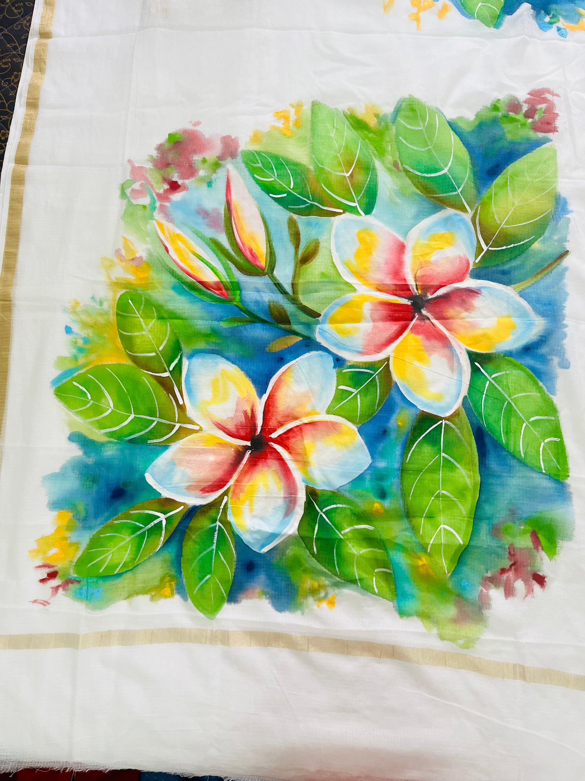 Pure Kota Doria cotton saree : Sugandhika