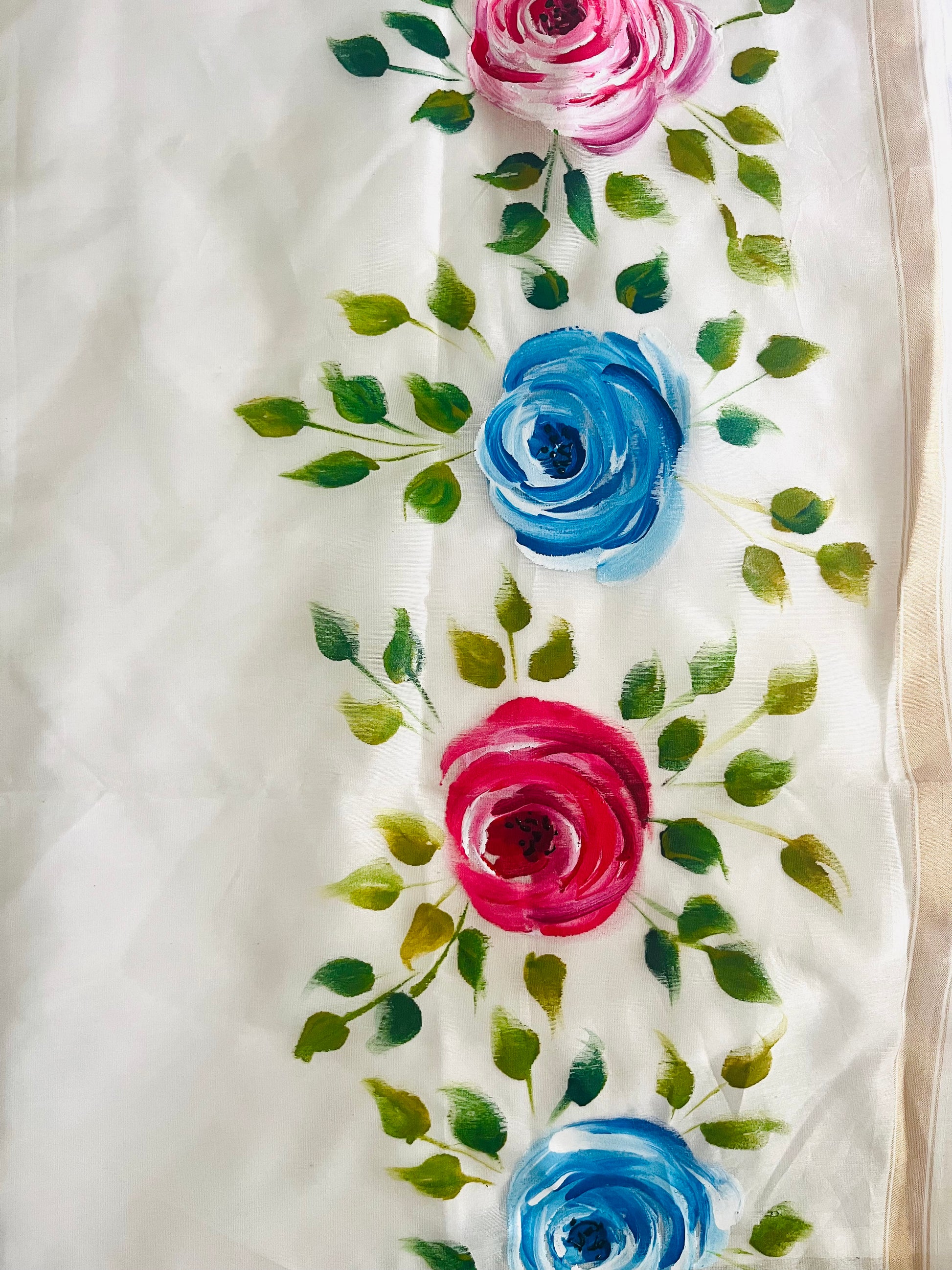 Pure chanderi silk dupatta