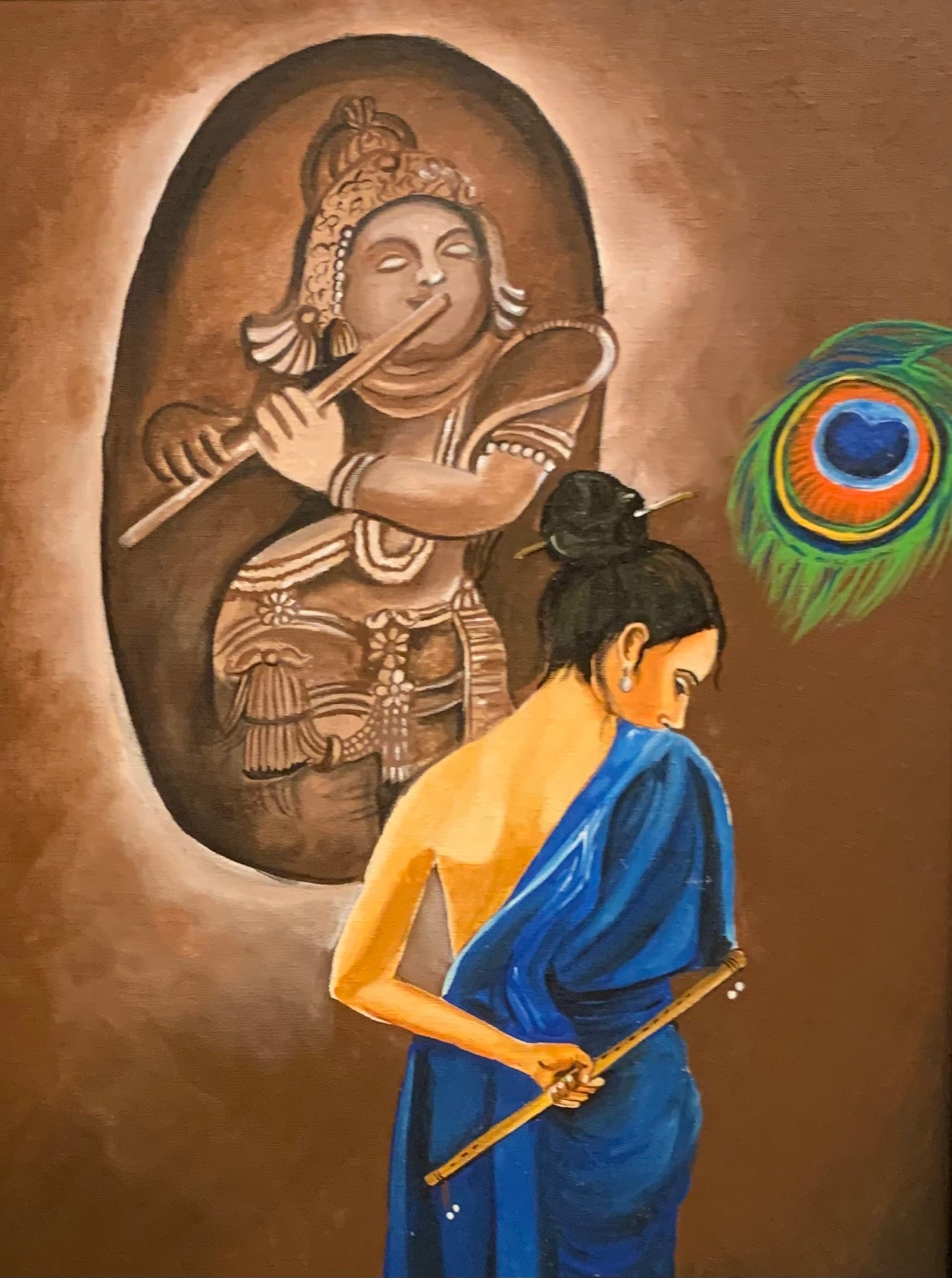 Me with my Krishna