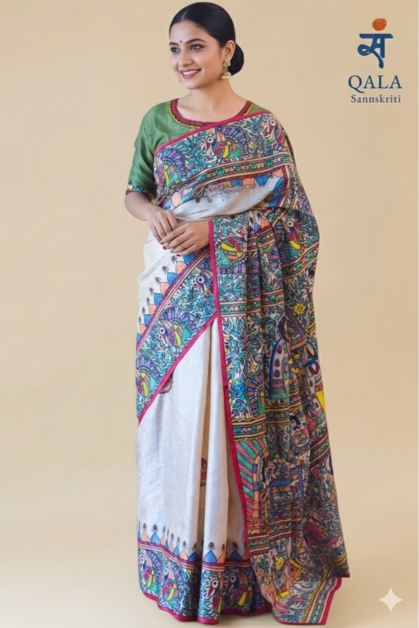 Madhubani saree