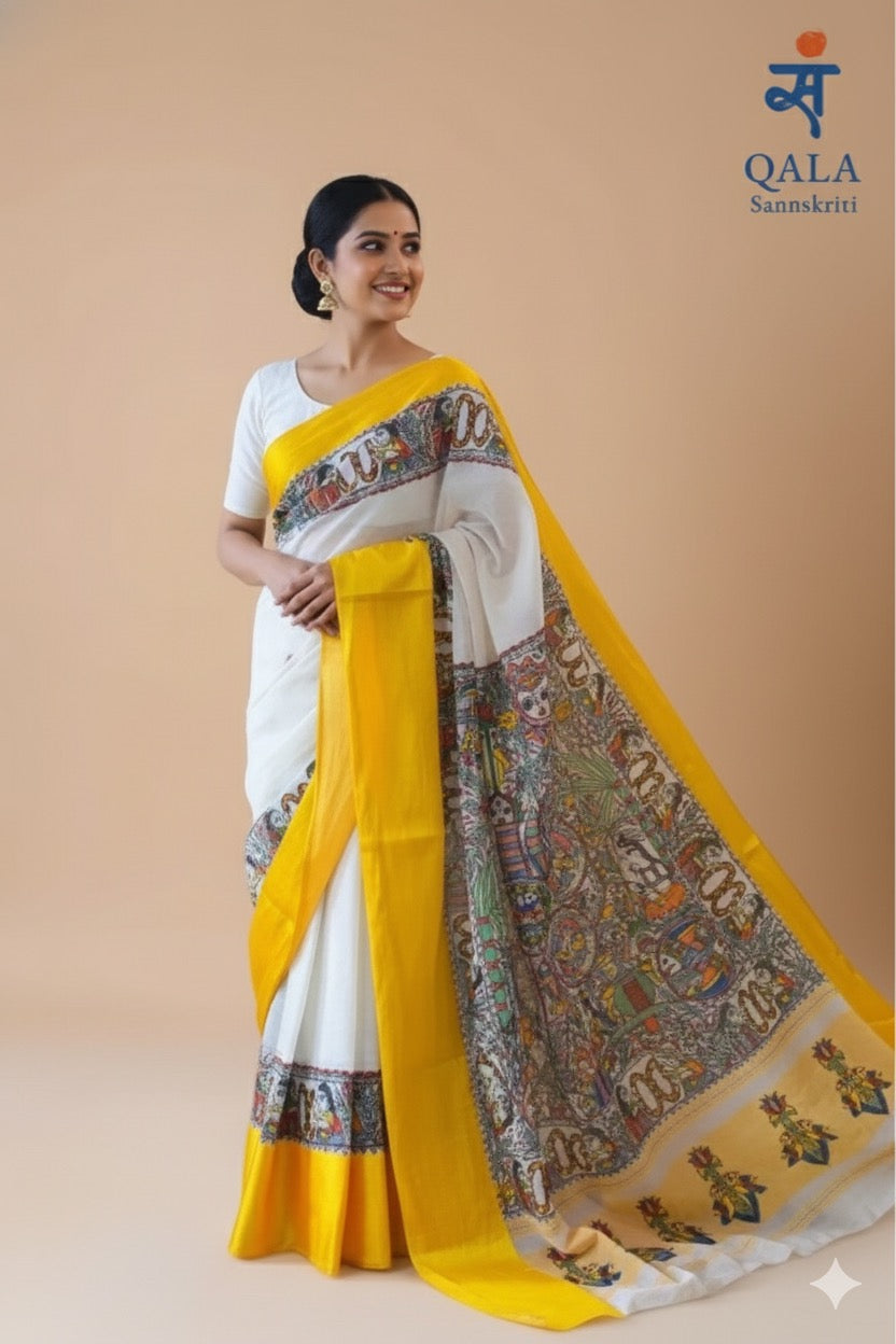 Madhubani saree