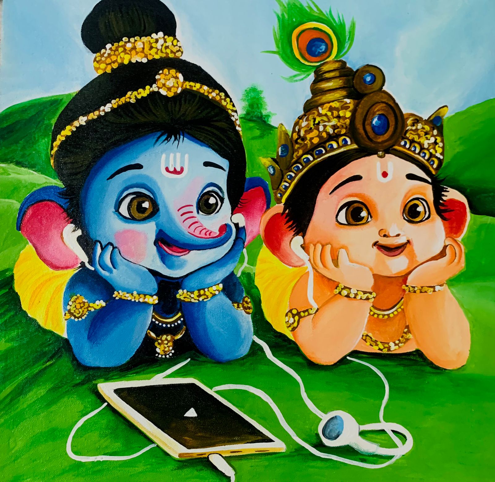 Bal Krishna & Bal Ganesha friendship | Switch