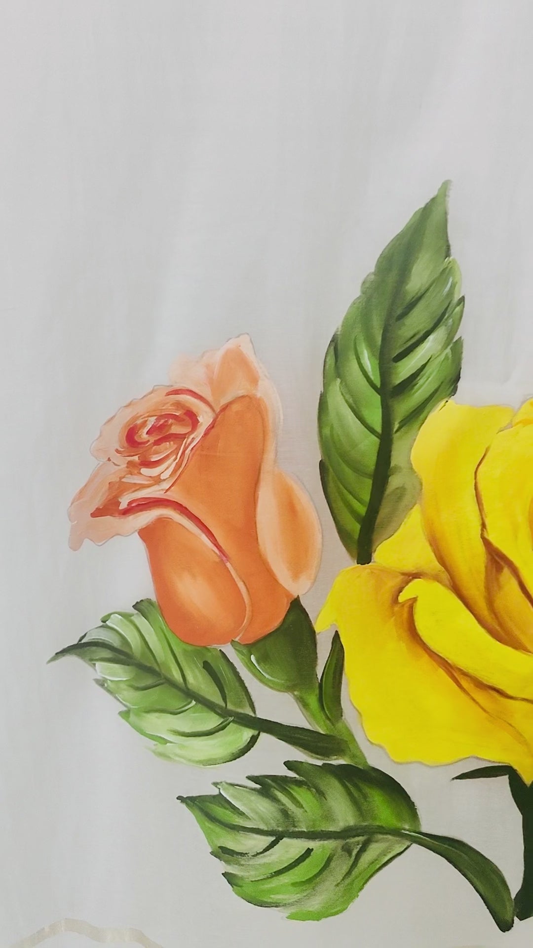 White malai chanderi dupatta : Blooms of Bond - A tale of Grace and growth