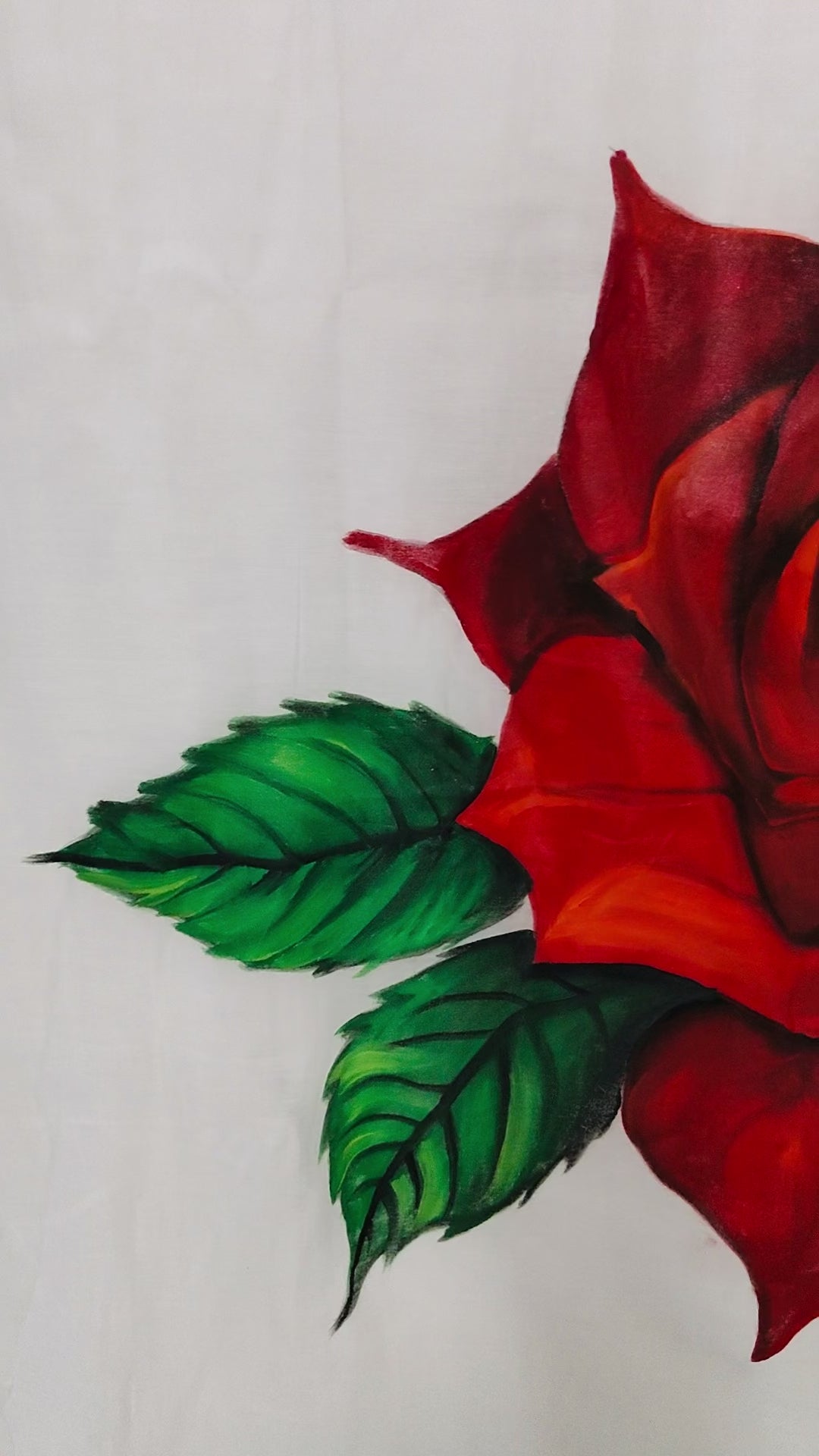 White pure malai chanderi dupatta : “The rose of Resilience”