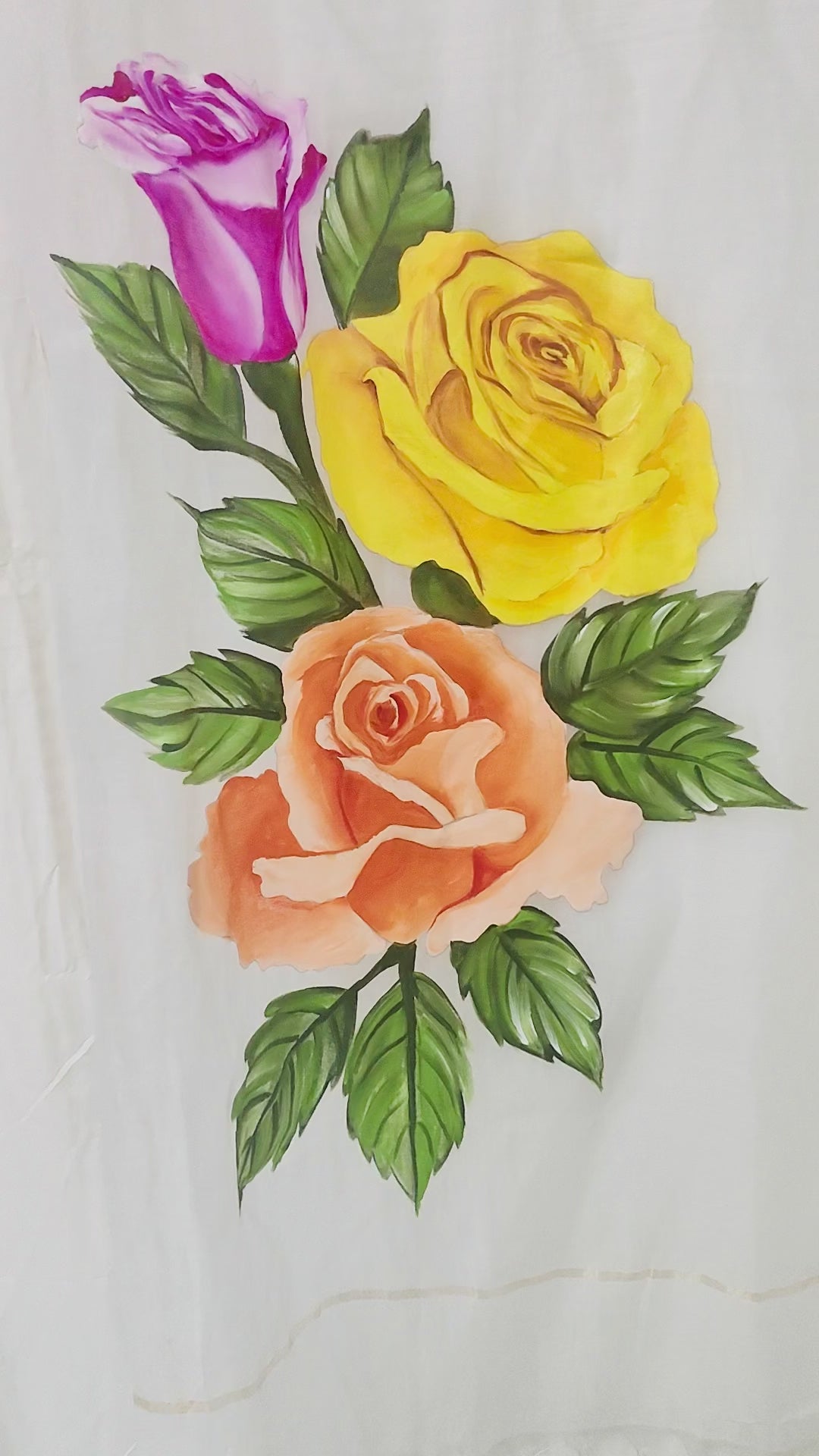 White malai chanderi dupatta : Blooms of Bond - A tale of Grace and growth